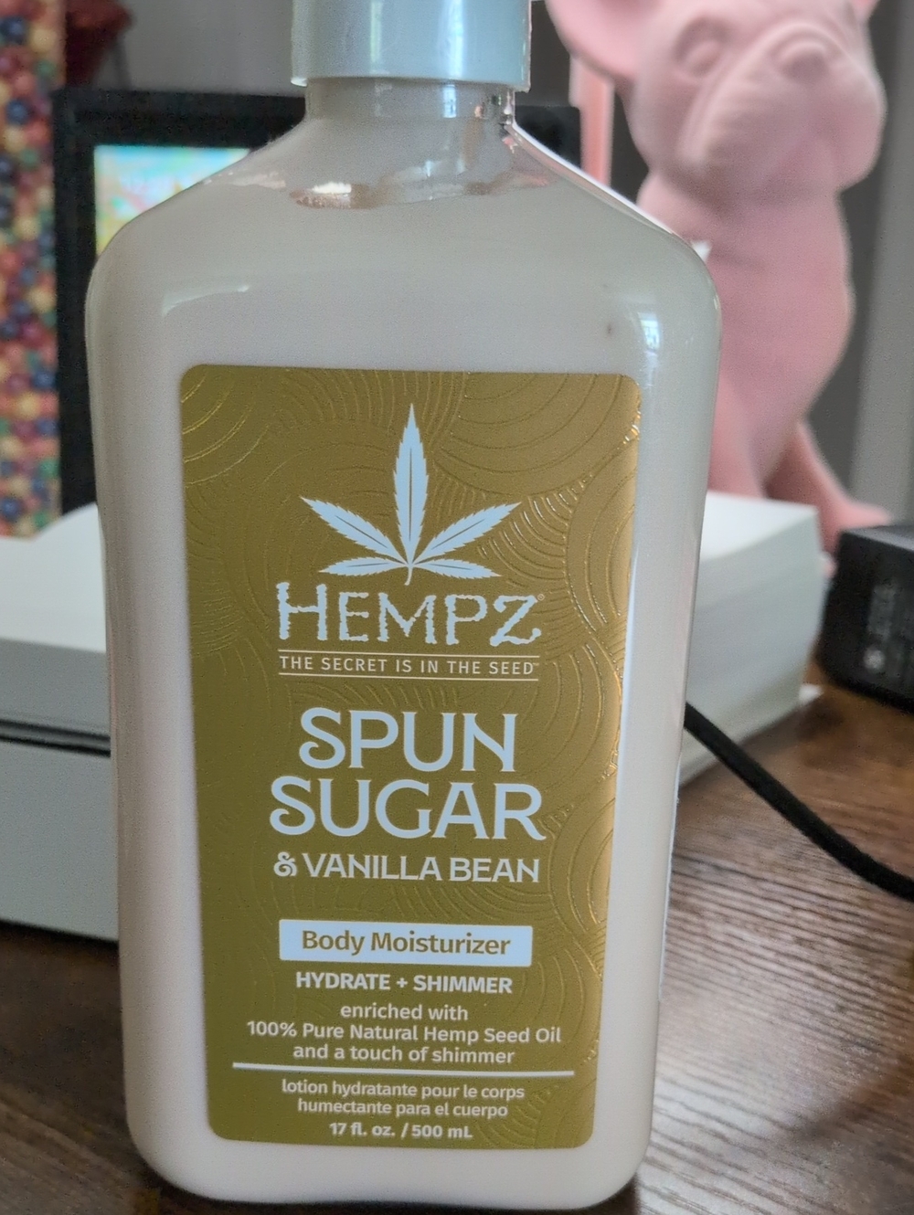 HEMPZ Spun Sugar & Vanilla Bean Moisturizer — New